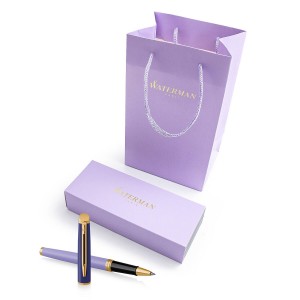 Waterman Hémisphère Color-Block Purple GT tušinukas su dangteliu su maišeliu