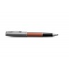 Tušinukas su dangteliu Parker Sonnet Sand Blasted Metal Orange CT - 2169230