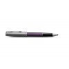 Tušinukas su dangteliu Parker Sonnet Sand Blasted Metal Violet CT - 2169368