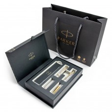 Parker IM Premium Pearl GT tušinukas ir tušinukų rinkinys su dėklu Parker IM Premium Pearl GT tušinukas ir tušinukų rinkinys su dėklu