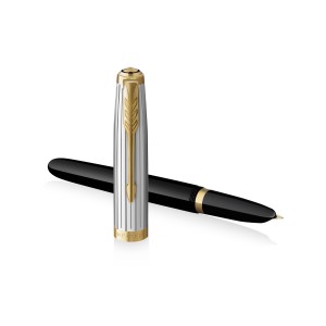 Plunksnakotis Parker 51 Premium Black GT (F) - 2169030