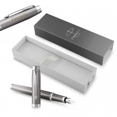 Parker IM Rituals Turquoise Grey (M) Plunksnakotis su graviravimu