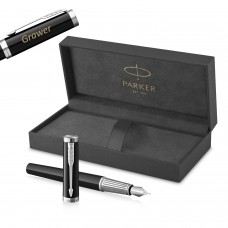 Parker Ingenuity juodos spalvos plunksnakotis CT su graviravimu