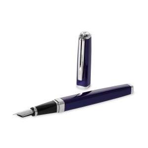 Waterman Exception Slim Laka Blue ST (F) plunksnakotis su graviravimu