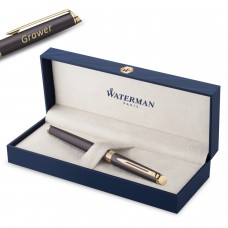 Waterman Hémisphère Lava Black GT (M) plunksnakotis - 2217940 su graviravimu Waterman Hémisphère Lava Black GT (M) plunksnakotis - 2217940 su graviravimu