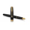 Parker Sonnet Matte Black GT (F) plunksnakotis su graviravimu