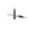 Waterman HÉMISPHÈRE COLOR-BLOCK BLACK-WHITE ritininis rašiklis su graviravimu