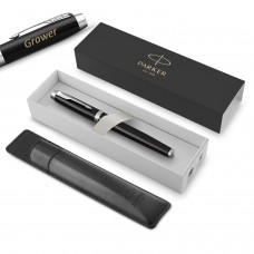 Parker IM Black CT plunksnakotis (M) su graviravimu – 1931651 su dėklu Parker IM Black CT plunksnakotis (M) su graviravimu – 1931651 su dėklu