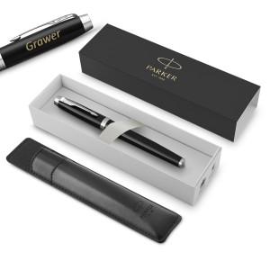 Parker IM Black CT plunksnakotis (M) su graviravimu – 1931651 su dėklu Parker IM Black CT plunksnakotis (M) su graviravimu – 1931651 su dėklu