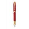 Parker IM Premium Red GT plunksnakočių rinkinys dėžutėje su dovanų maišeliu