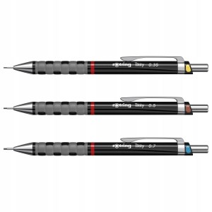 Automatiniai pieštukai Rotring TIKKY RD BLK CC - S0801310