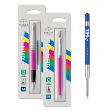 Parker Jotter Originals purpurinės spalvos rašiklis ir rutulinis rašiklis + 1 ekonomiškas mėlynos spalvos pildiklis