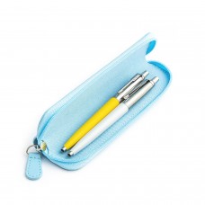 Parker Jotter Originals Yellow ir Pearl rašiklių dovanų rinkinys su mėlynu dėklu