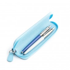 Parker Jotter Originals Blue and Pearl tušinukų dovanų rinkinys su mėlynu dėklu