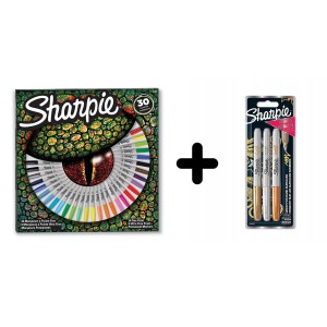 Sharpie Fine Eye + Metallic