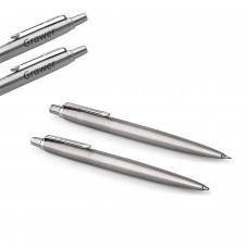 Parker Jotter nerūdijančio plieno pieštukų ir tušinukų rinkinys CT su graviravimu