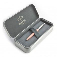 Parker Jotter Originals Pastel Pink rašiklio dovanų rinkinys metalinėje dėžutėje