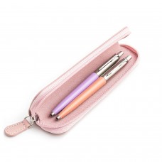 Parker Jotter Originals Lilac ir Powder Pink Tušinukų dovanų rinkinys su rožiniu dėklu