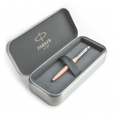 Parker Jotter Originals Pastel Pink Tušinuko dovanų rinkinys metalinėje dėžutėje
