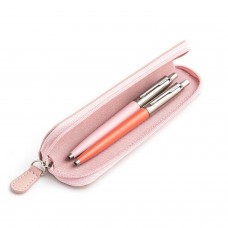Parker Jotter Originals Pink ir Coral Tušinukų dovanų rinkinys su rožiniu dėklu