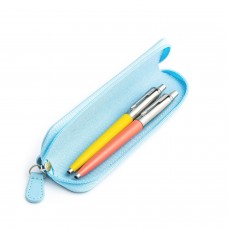 Parker Jotter Originals Yellow ir Coral Tušinukų dovanų rinkinys su mėlynu dėklu Parker Jotter Originals Yellow ir Coral Tušinukų dovanų rinkinys su mėlynu dėklu