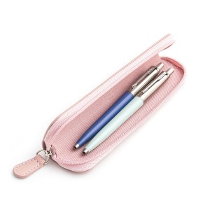 Parker Jotter Originals Blue ir Pastel Blue Tušinukų dovanų rinkinys su rožiniu dėklu