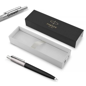 Parker Jotter Originals Black Gel Pen (juodas) su graviravimu