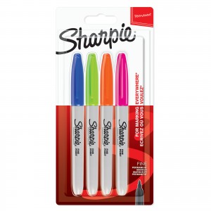 Markeriai Sharpie Fine Fun 4 vnt. - 2065403