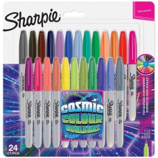 Markerių rinkinys Sharpie Fine Cosmic Color 24 vnt. – 2033672