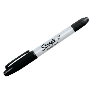 Sharpie Twin Tip  juodas markeris 1 vnt.