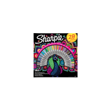 Marker Sharpie Fine 28 spalvų rinkinys – letena – 2058158