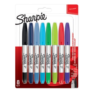 Markeris Sharpie Twin Tip 8 vnt. - 2065409