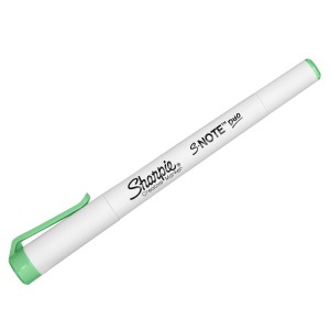 Sharpie S-note DUO žalias 1 vnt.