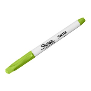 Sharpie S-note žymeklis laimo žalios spalvos 1 vnt.