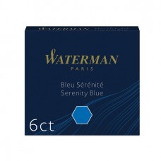 Rašalo kapsulės Waterman International Mėlyna - S0110950