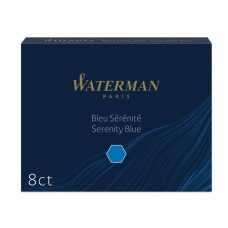 Rašalo kapsulės Waterman Standard Mėlyna - S0110860