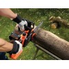 Black+Decker GKC1825L20-QW 25cm 18V Li-Ion 1x2.0Ah akumuliatorinis grandininis pjūklas Black+Decker GKC1825L20-QW 25cm 18V Li-Ion 1x2.0Ah akumuliatorinis grandininis pjūklas