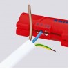 Knipex plokščių ir apvalių kabelių nuėmimo įrankis 1664125SB