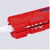 Knipex plokščių ir apvalių kabelių nuėmimo įrankis 1664125SB