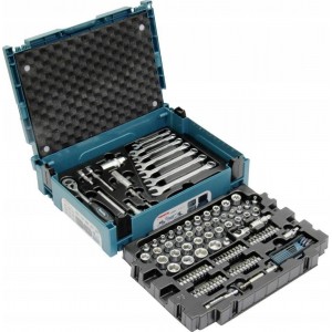 Makita rankinių įrankių rinkinys dėkle 120 vnt. E-08713