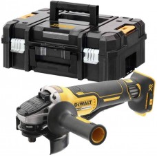 18 V XR 125 mm Li-Ion kampinis šlifuoklis su DeWalt bešepetėliniu varikliu