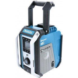 Makita DMR115 įkraunamas 10,8V - 18V radijo imtuvas su antena rankenoje