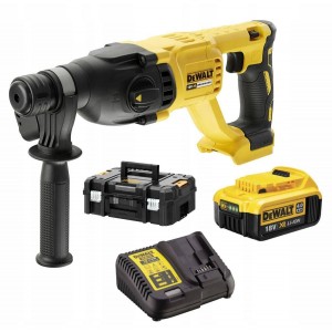 Akumuliatorinis perforatorius SDS-Plus  DeWalt 26mm 1x4Ah DCH133M1-QW