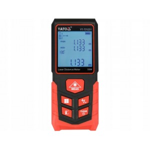 Lazerinis atstumo matuoklis 50 m Yato YT-731251 Lazerinis atstumo matuoklis 50 m Yato YT-731251