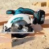 Makita DSS610Z 18V 165 mm akumuliatorinis rankinis diskinis pjūklas