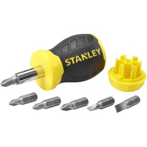 MULTIBIT trumpas atsuktuvas + 7 bitai 0-66-357 Stanley