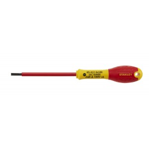 Stanley FatMax VDE plokščiasis atsuktuvas 4 x 100 mm su izoliacija 0-65-412