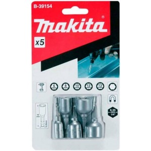 Magnetinių lizdų rinkinys 5vnt. B-39154 Makita