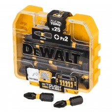 Pz2 25 mm sukimo TicTac antgalių rinkinys 25vnt. DeWalt