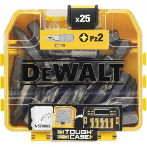 Bitų rinkinys atsuktuvui 25vnt. Pz2 25mm DeWalt DT71521-QZ